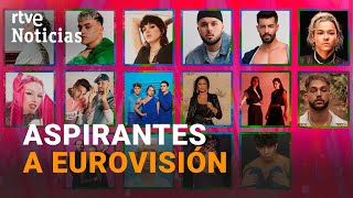 El BENIDORM FEST 2024 Estos son los 16 PARTICIPANTES ¿y la CANCIÓN  RTVE Noticias [upl. by Edivad64]