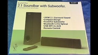 Majority Audio Bowfell Plus 21 Soundbar And Subwoofer Review [upl. by Burkhard946]