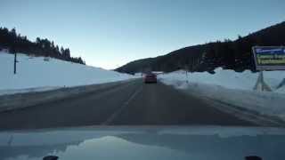 sulle strade innevate di asiago [upl. by Aicsila]