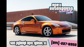 2003 Nissan 370Z Touring 6mt  FOR SALE [upl. by Leafar]