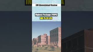 IIM Ahmedabad Review in 1 minute shorts [upl. by Emmey852]