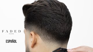 COMO CORTAR CABELLO DE HOMBRE TUTORIAL DE BARBERO [upl. by Coffey]