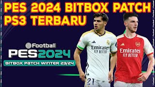 PES 2018 PS3  BITBOX PATCH 2024 WINTER TRANSFER PS3 ONLY REV 1 amp REV 2 [upl. by Arney]