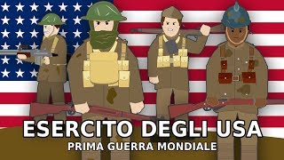 La STORIA dei SOLDATI AMERICANI nella Prima Guerra Mondiale [upl. by Nrevel]