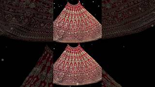 New Design Wedding Laicha Lahenga Design Fancy Heavy Work Dulhan Lahenga youtubeshorts fashion yt [upl. by Bowles]