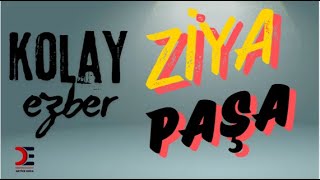 Ziya Paşanın eserleri kolay ezber [upl. by Acinaj]