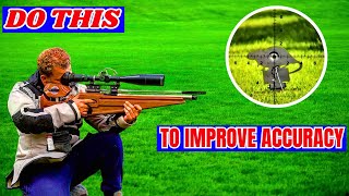 Air Rifle Shooting Do This To Improve Your Accuracy [upl. by Inaffets]