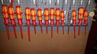 Tool wall screwdriver holder welding [upl. by Annai]