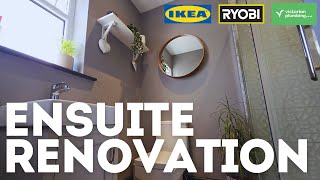 How to Renovate Your Ensuite DIY Guide with New Vanity amp Shower Head [upl. by Stern]