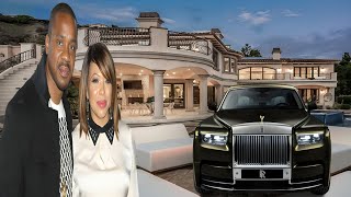 Tisha Campbell Husband children Divorce bankruptcy Mansion Tour Children and Boyfriends [upl. by Fayette656]