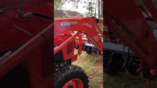 How to use a Kubota tractor [upl. by Way]