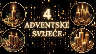 Značenje 4 Adventske Svijeće🕯🕯🕯🕯💖 [upl. by Ysabel403]