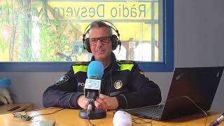 Entrevista a Sergio Ferrando sotscap de la Policia Local [upl. by Hpejsoj]