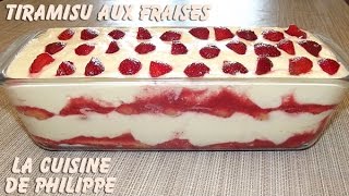 Tiramisu aux fraises [upl. by Lucien]