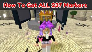 How To Get ALL 237 Markers in Find The Markers Roblox [upl. by Lipski]