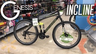 174 Genesis Incline Mountain Bike from Walmart [upl. by Sykleb]