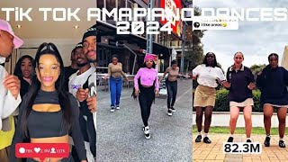 best of tik tok amapiano dance challenge  2024 💚💙🔥 evipostrw viralshort amapiano dance shot [upl. by Sivrep]