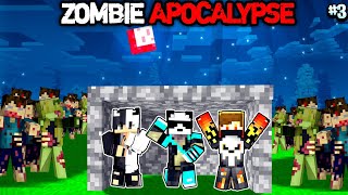 Best of Surviving a ZOMBIE APOCALYPSE in Minecraft [upl. by Ogawa684]