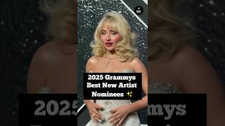 The 2025 Grammys Best New Artist Nomineesgrammys music [upl. by Trilbee881]