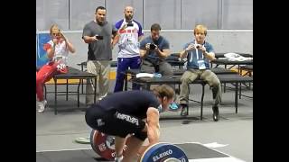 Dmitry Klokov snatching 180kg and 200kg [upl. by Laroy]