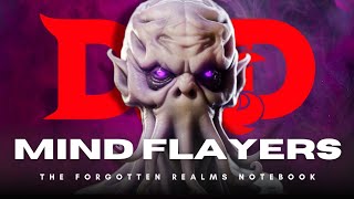 Mind Flayers ⏩ DampD LORE  Forgotten Realms Notebook [upl. by Tiffanie]