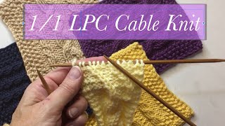 11 LPC Cable Knit T2F with or without a cable needle [upl. by Ragse]