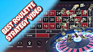 Best Roulette Strategy Video  Roulette 100 Good Strategy [upl. by Yeltihw]