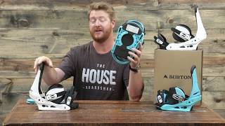 2018 Burton Custom vs Freestyle Bindings  Comparison [upl. by Reggi96]