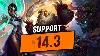 143 Support Tier ListMeta Analysis  League of Legends [upl. by Raquela]