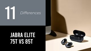 Jabra Elite 75t Vs 85t [upl. by Ulah502]