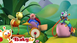 Big Bugs Band 🐛 🐌  Irish Music  Music for Children BabyTV [upl. by Albion974]