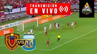 ¡MANO TENGO FE VENEZUELA 1 VS 1 ARGENTINA EN VIVO 🔴 ELIMINATORIAS MUNDIAL 2026 [upl. by Caresa519]