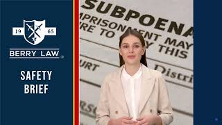 What is a Subpoena  Understanding Subpoenas  Do I have to show up if Served a Subpoena [upl. by Leblanc999]