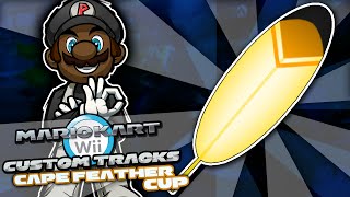 Mario Kart Wii Custom Tracks Link Mod Gameplay  Cape Feather Cup Season 2 w PKSparkxx [upl. by Jacquenetta]