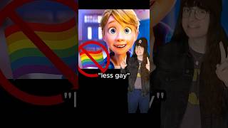 Disney made Inside Out 2 “less gay” animation insideout insideout2 disney lbgtq [upl. by Reldnahc]