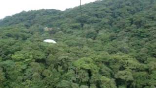 Zipline at Selvatura Canopy Tour in Monteverde Costa Rica 1 [upl. by Barnet]