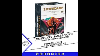 Legendary James Bond DeckBuilding game  Expansion 2 The Spy Who Loved Me [upl. by Nilrem]