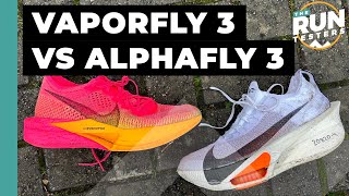 Nike Alphafly 3 vs Nike Vaporfly 3 Which Nike racing shoe should you get [upl. by Nrevel]