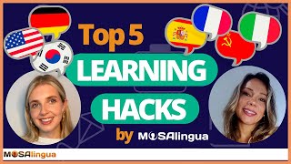 5 Language Learning Tips from the MosaLingua Team [upl. by Latsirk837]