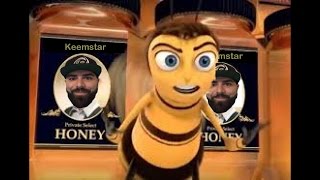 bee movie trailer but everytime they say quotbeequot it cuts to Keemstars intro [upl. by Ingvar]