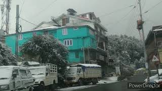 Shimla Season First Snowfall Drive in Shimla  Kufri Snowfall 2023 [upl. by Huntingdon215]