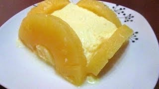 MOUSSE DE PIÑA  Pineapple Mousse [upl. by Mikol]