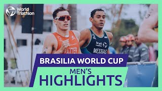 Race Highlights  2024 BRASILIA WORLD TRIATHLON CUP  Men [upl. by Hoeve]