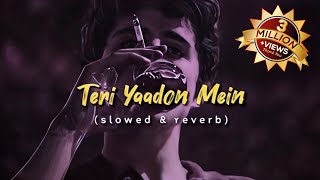 Teri Yaadon Mein Slowed amp Reverb KK Shreya Ghosal [upl. by Eicak]