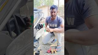 Honda Dio gear oil change shortsvideo youtubeshorts [upl. by Spenser]