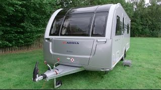 The Practical Caravan 2017 Adria Adora 613 UT Thames Platinum Collection review [upl. by Aenyl788]