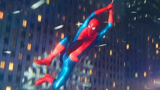 SpiderMan No Way Home  Final Swing Scene  Classic SpiderMan’s Suit  Movie Clip HD [upl. by Spatz116]