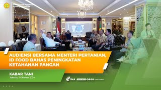 Menteri Pertanian dan BUMN Pangan Bahas Strategi Ketahanan Pangan dan Gizi Nasional [upl. by Nauqit]