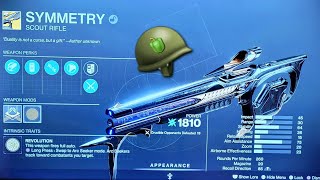 SYMMETRY SCOUT RIFLE Destiny 2 đźŞ–đź«‘ [upl. by Elehcin654]