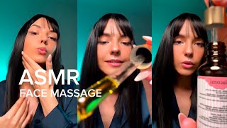 ASMR  FACE MASSAGE No talking [upl. by Christel]